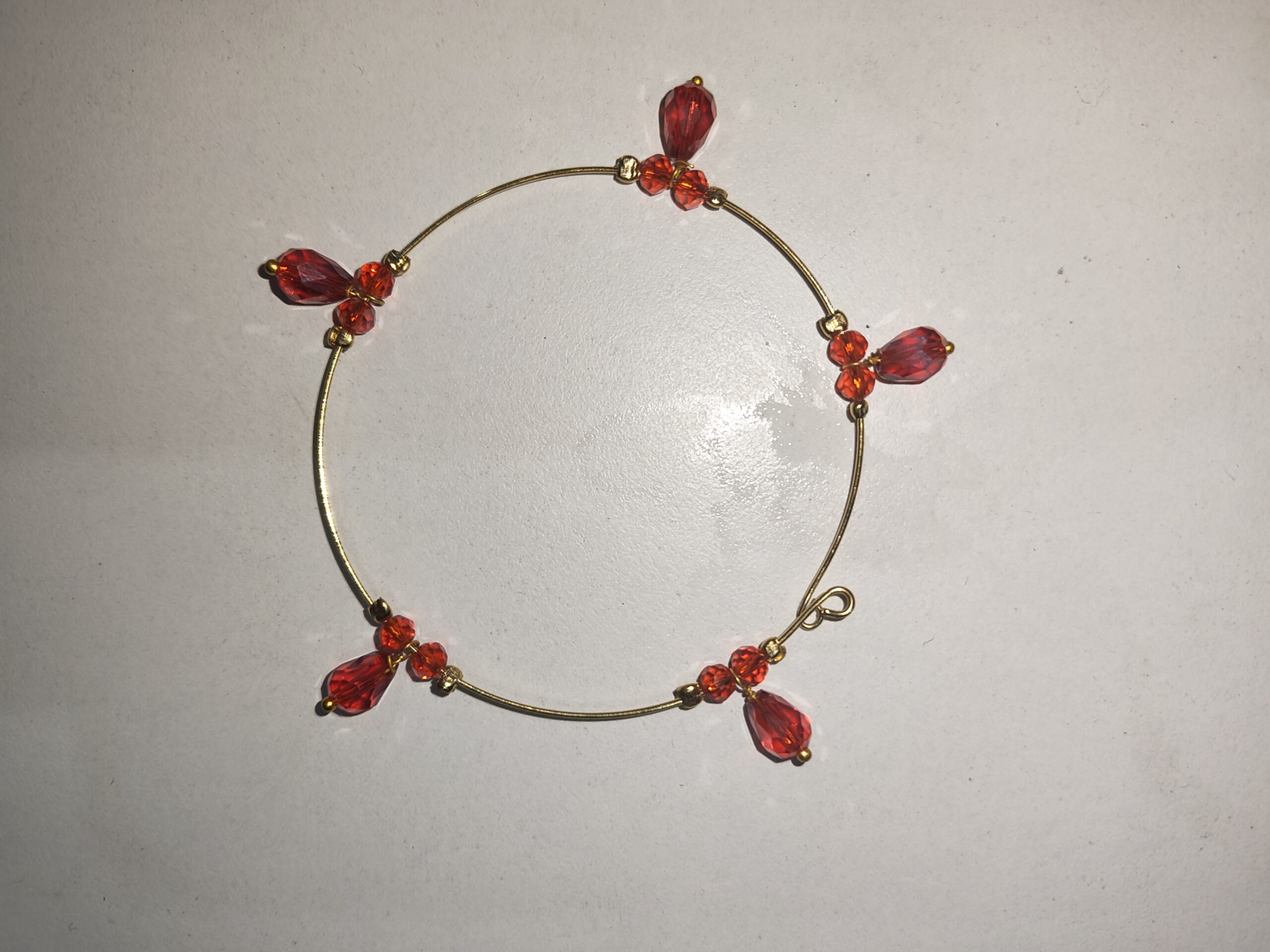Red crystal bracelet - Image 2