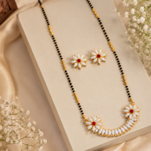 Pearl pendant mangalsutra