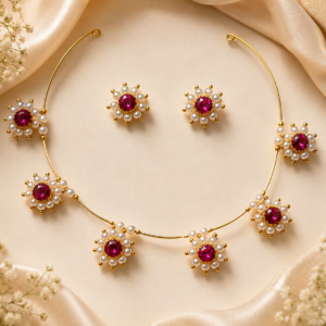 Parijatak stone choker (raani)