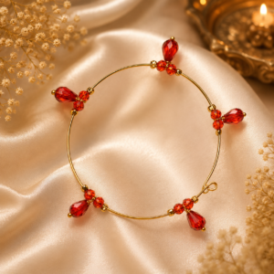 Red crystal bracelet