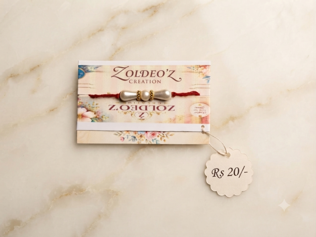 Oval Moti Rakhi