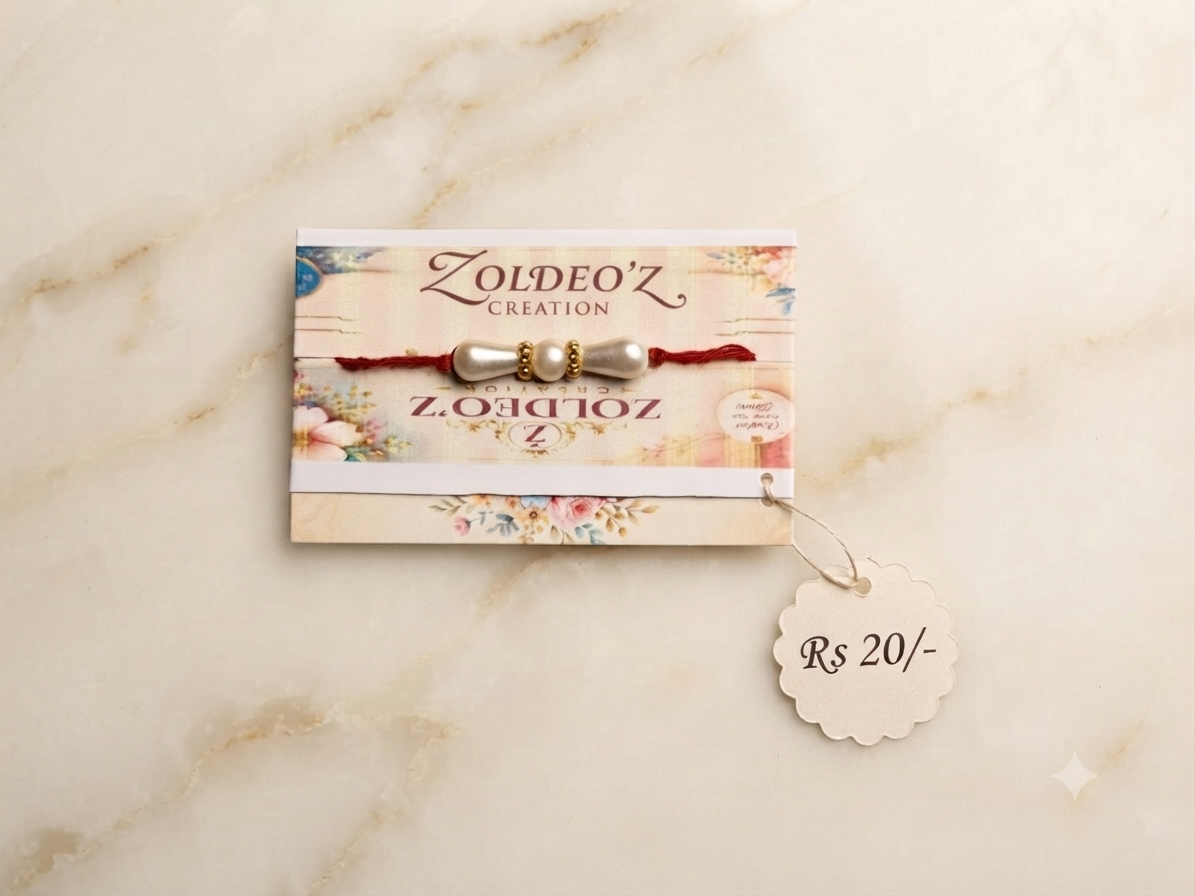 Oval Moti Rakhi