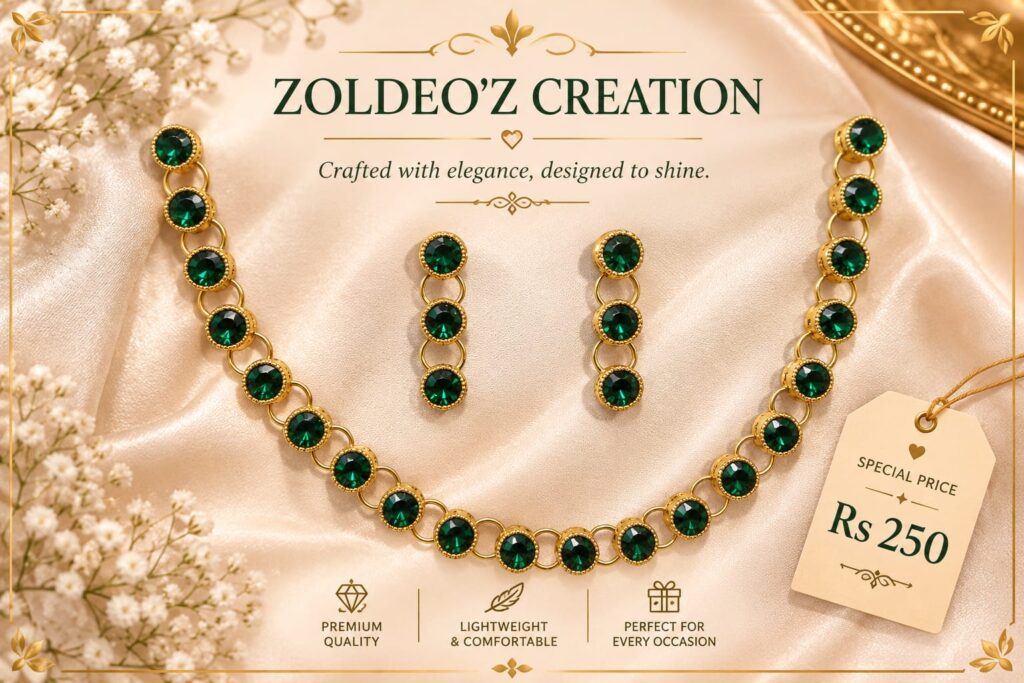 Green necklace